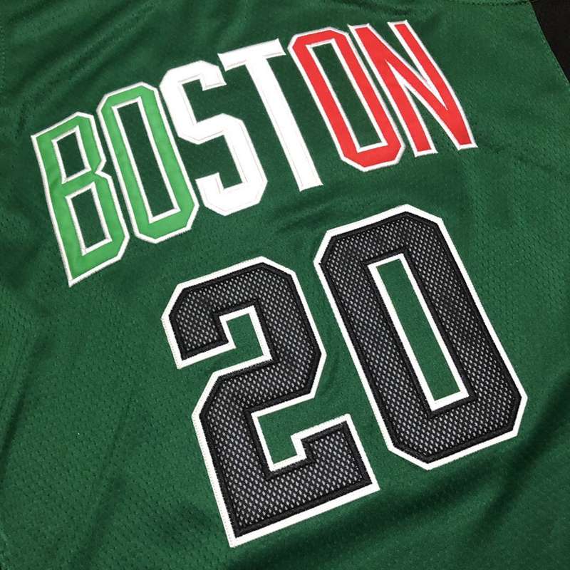 Boston Celtics 2007 Green #20 ALLEN Classics Basketball Jersey (Closely Stitched)