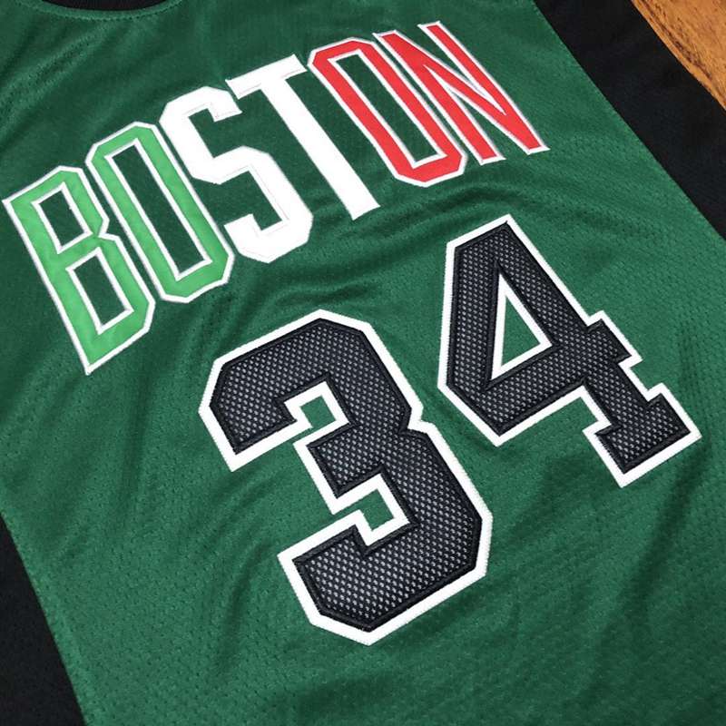 Boston Celtics 2007 Green #34 PIERCE Classics Basketball Jersey (Closely Stitched)