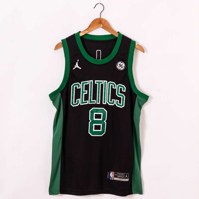 Boston Celtics 20/21 Black #8 WALKER AJ Basketball Jersey (Stitched)