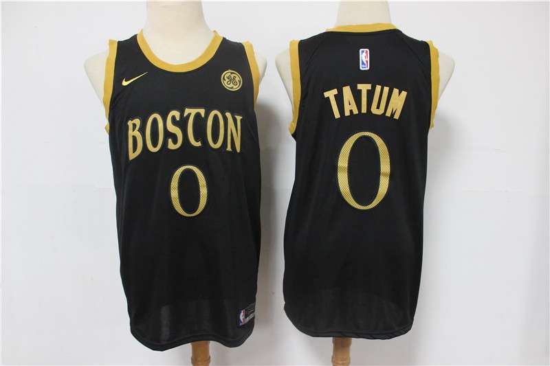 Boston Celtics 20/21 Black #0 TATUM Basketball Jersey (Stitched)