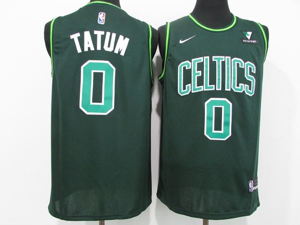 Boston Celtics 20/21 Green #0 TATUM Basketball Jersey 02 (Stitched)