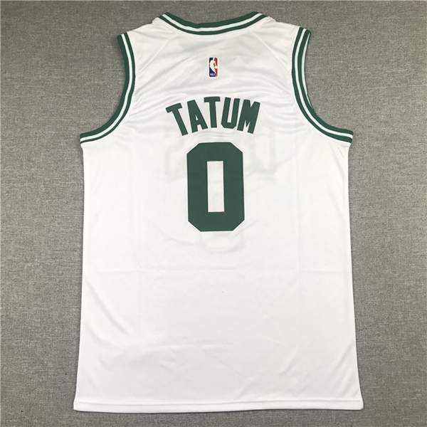 Boston Celtics 20/21 White #0 TATUM Basketball Jersey (Stitched)