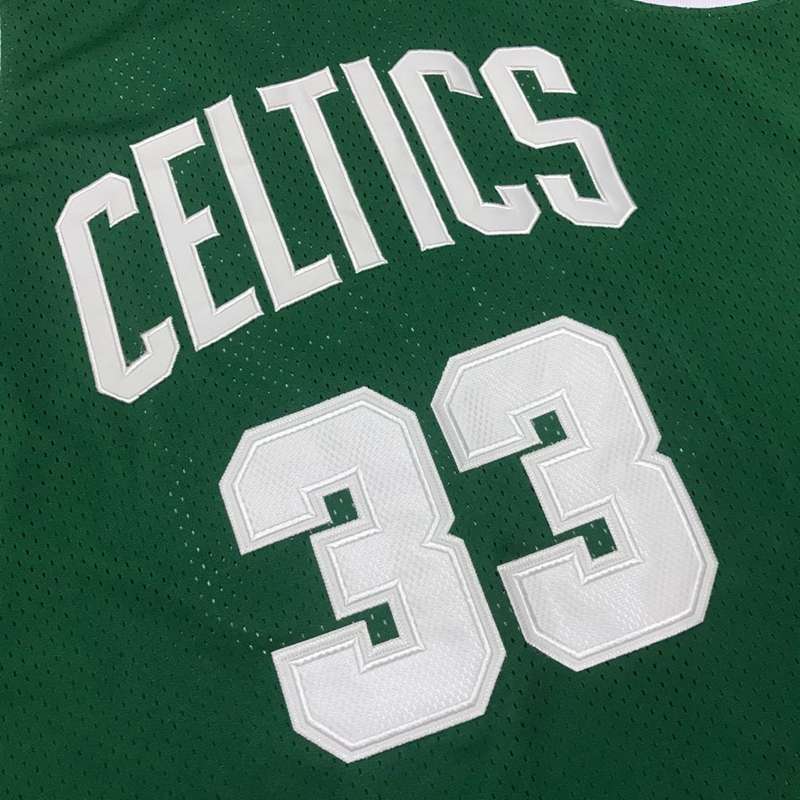 Boston Celtics 1985/86 Green #33 BIRD Classics Basketball Jersey (Closely Stitched)