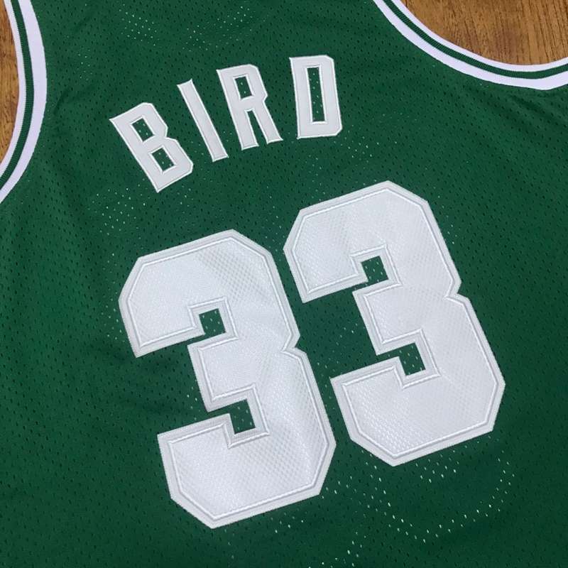 Boston Celtics 1985/86 Green #33 BIRD Classics Basketball Jersey (Closely Stitched)