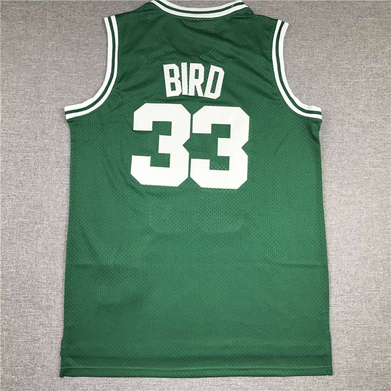 Boston Celtics 1985/86 Green #33 BIRD Classics Basketball Jersey (Stitched)