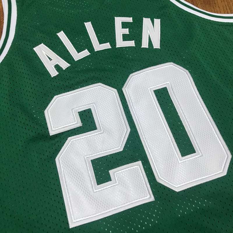 Boston Celtics 1996/97 Green #20 ALLEN Classics Basketball Jersey (Closely Stitched)