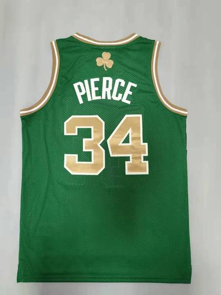 Boston Celtics 2007/08 Green #34 PIERCE Classics Basketball Jersey 02 (Stitched)