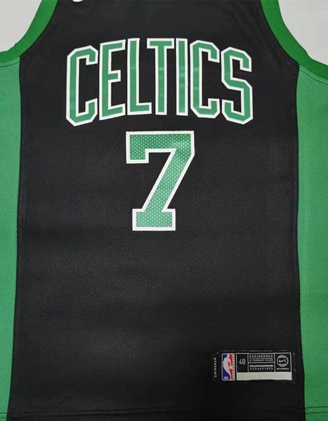 20/21 Boston Celtics Black #7 CROWN AJ Basketball Jersey (Stitched)