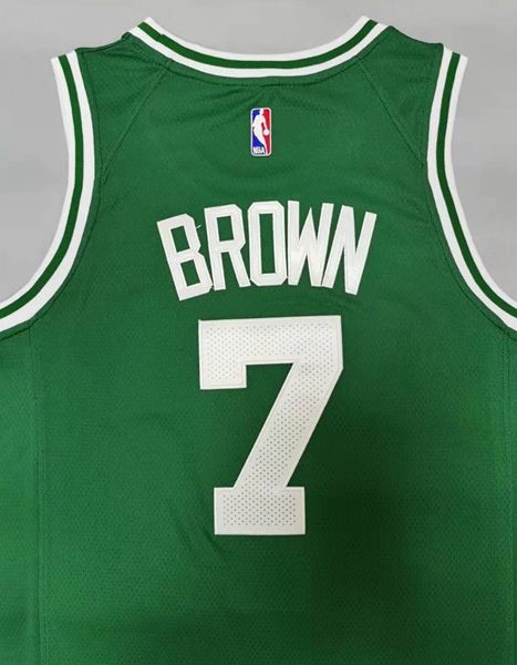 20/21 Boston Celtics Green #7 BROWN Basketball Jersey (Stitched)