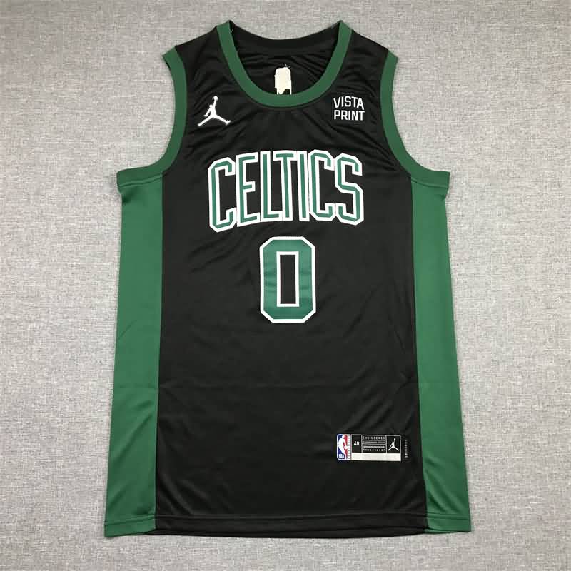 Boston Celtics 21/22 Black #0 TATUM AJ Basketball Jersey (Stitched)