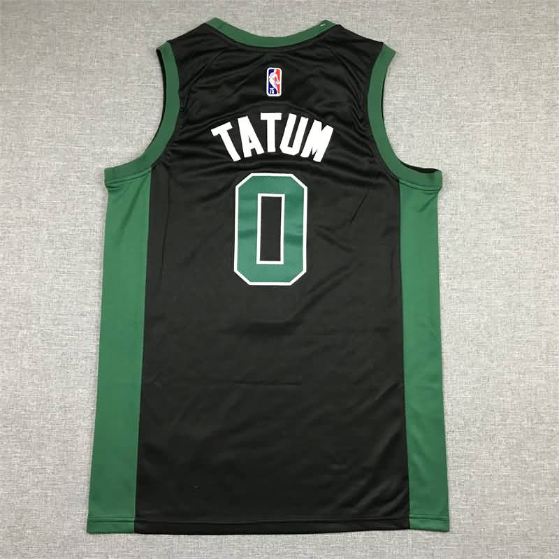 Boston Celtics 21/22 Black #0 TATUM AJ Basketball Jersey (Stitched)