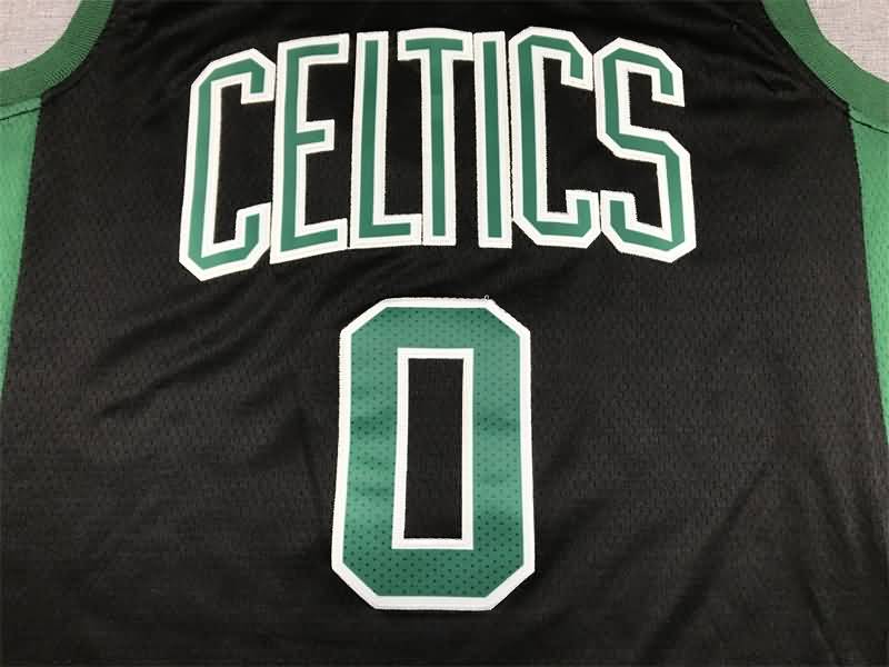 Boston Celtics 21/22 Black #0 TATUM AJ Basketball Jersey (Stitched)
