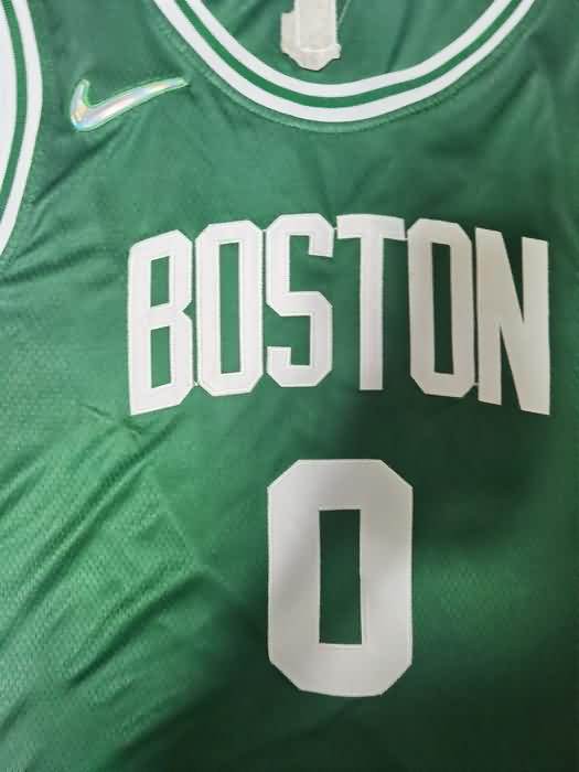 Boston Celtics 21/22 Green #0 TATUM Basketball Jersey (Stitched)