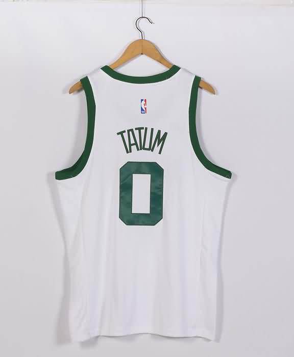 Boston Celtics 21/22 White #0 TATUM Basketball Jersey (Stitched)