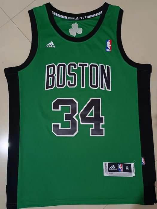 Boston Celtics Green #34 PIERCE Classics Basketball Jersey 02 (Stitched)