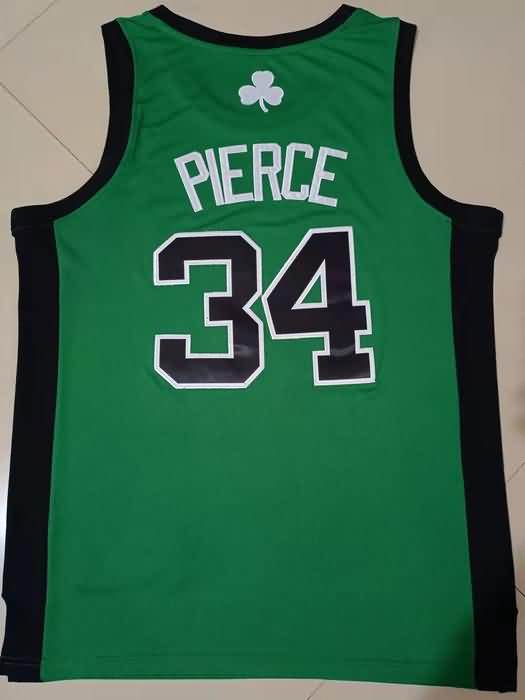 Boston Celtics Green #34 PIERCE Classics Basketball Jersey 02 (Stitched)