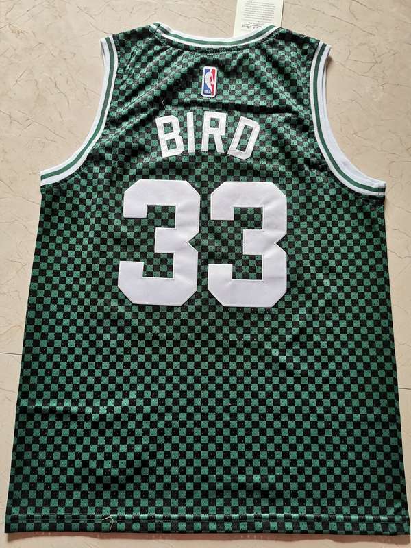 Boston Celtics Green #33 BIRD Classics Basketball Jersey (Stitched)