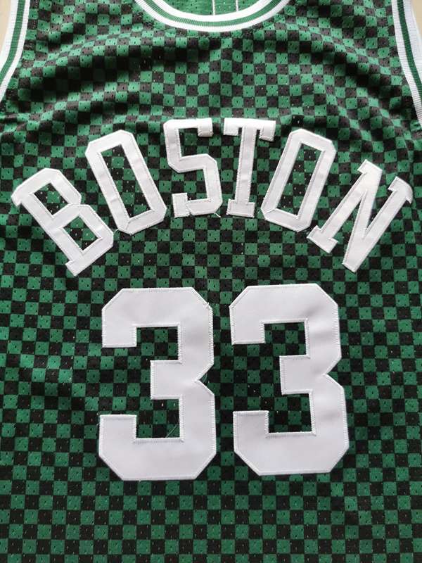 Boston Celtics Green #33 BIRD Classics Basketball Jersey (Stitched)