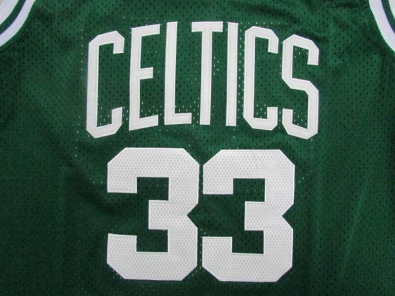 Boston Celtics Green #33 BIRD Classics Basketball Jersey 02 (Stitched)