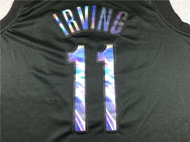 Brooklyn Nets 20/21 Black #11 IRVING Basketball Jersey (Stitched)