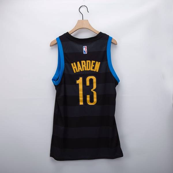 Brooklyn Nets 20/21 Black #13 HARDEN Basketball Jersey 03 (Stitched)
