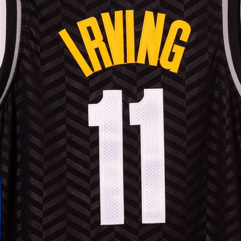 Brooklyn Nets 20/21 Black #11 IRVING City Basketball Jersey (Stitched)