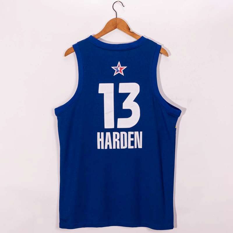 Brooklyn Nets 20/21 Blue #13 HARDEN ALL-STAR Basketball Jersey (Stitched)