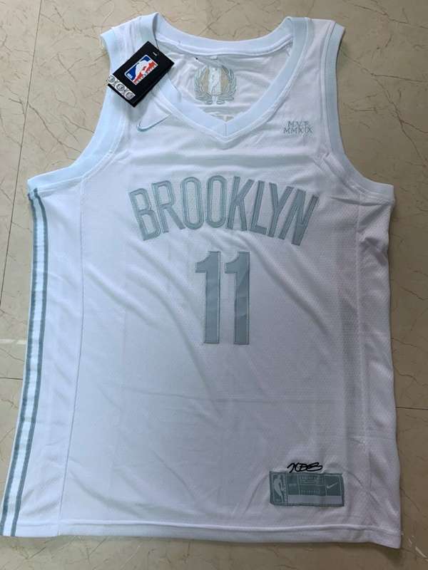 Brooklyn Nets 2020 White #11 IRVING MVP Basketball Jersey (Stitched)