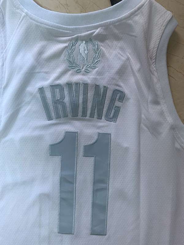 Brooklyn Nets 2020 White #11 IRVING MVP Basketball Jersey (Stitched)