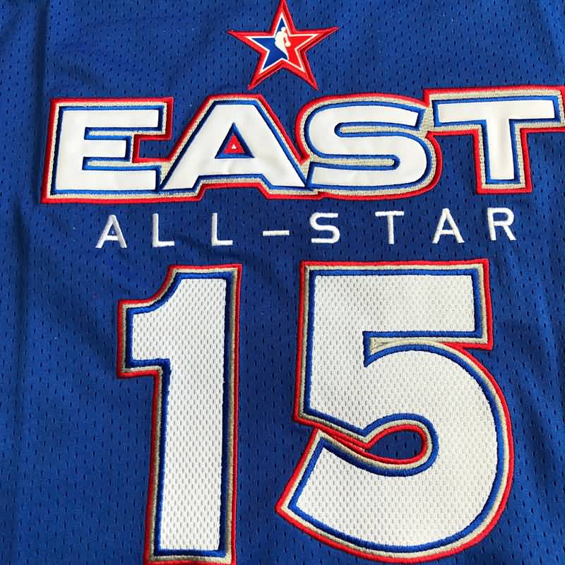 Brooklyn Nets 2005 Dark Blue #15 CARTER ALL-STAR Classics Basketball Jersey (Closely Stitched)