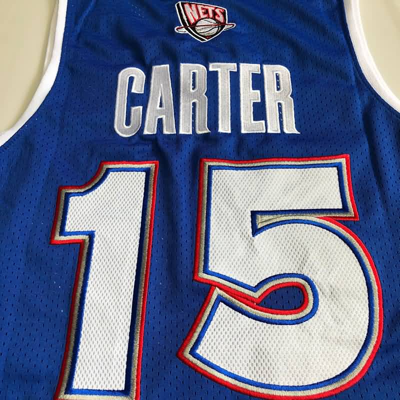 Brooklyn Nets 2005 Dark Blue #15 CARTER ALL-STAR Classics Basketball Jersey (Closely Stitched)