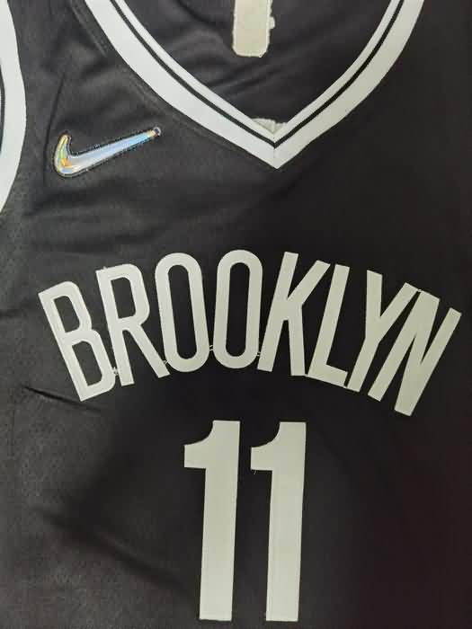 Brooklyn Nets 21/22 Black #11 IRVING Basketball Jersey (Stitched)