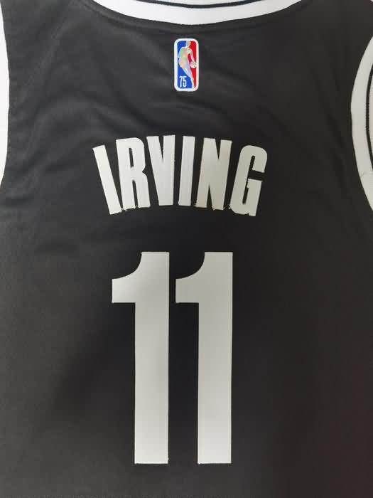 Brooklyn Nets 21/22 Black #11 IRVING Basketball Jersey (Stitched)