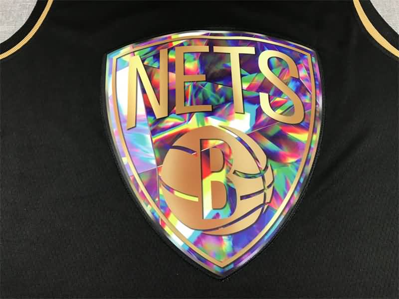 Brooklyn Nets 21/22 Black #7 DURANT Basketball Jersey 02 (Stitched)