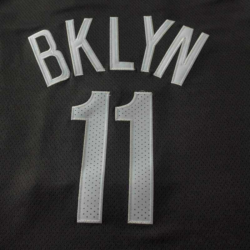 Brooklyn Nets Black #11 IRVING Basketball Jersey 03 (Stitched)