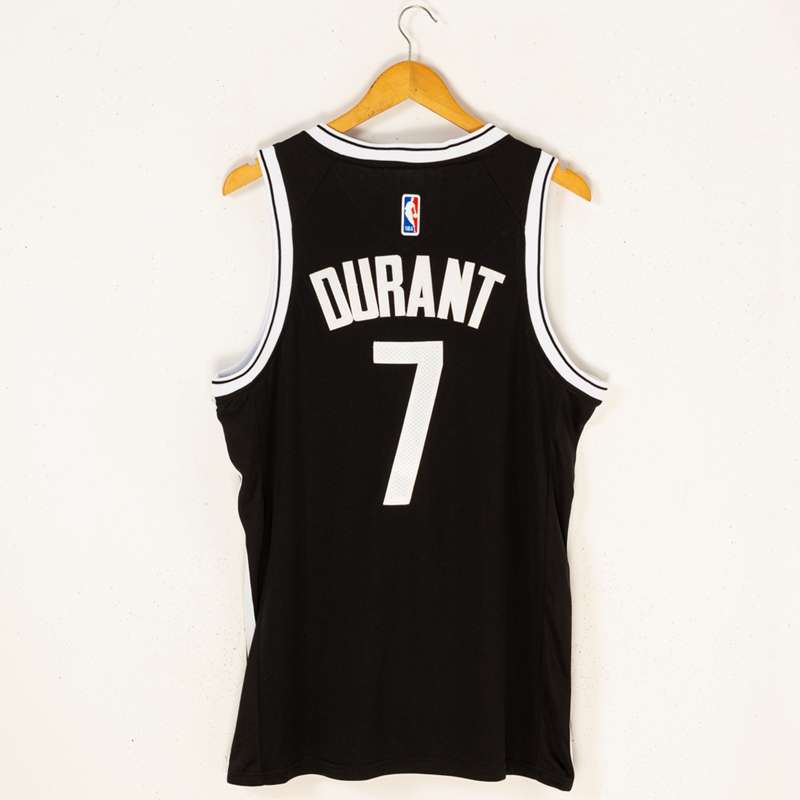 Brooklyn Nets Black #7 DURANT Basketball Jersey 02 (Stitched)