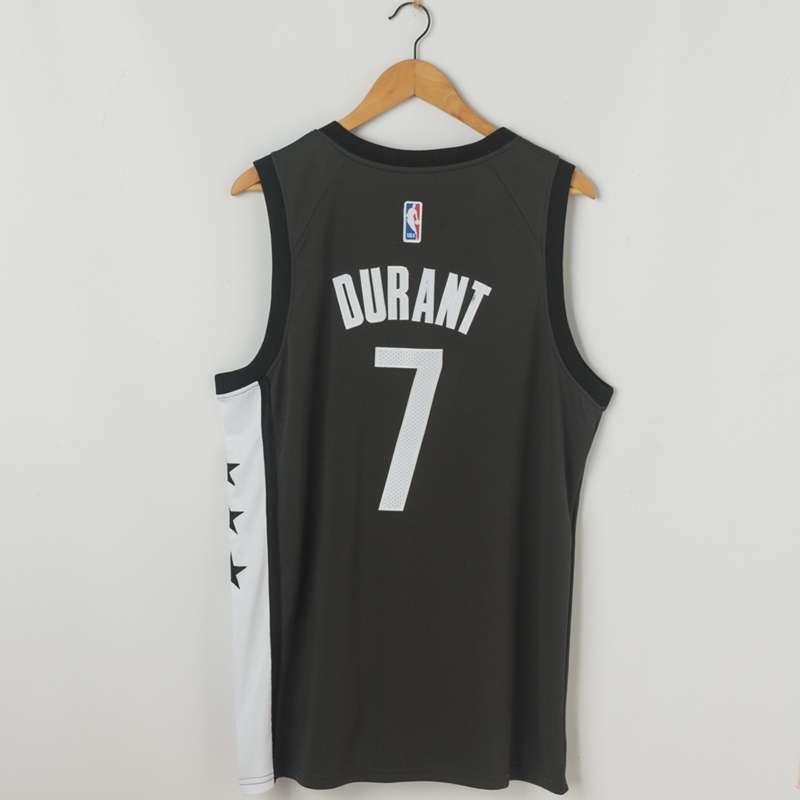 Brooklyn Nets Black #7 DURANT Basketball Jersey 03 (Stitched)