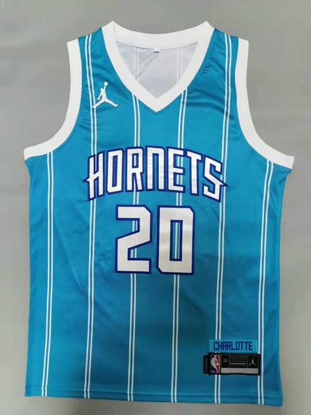 20/21 Charlotte Hornets Green #20 HAYWARD AJ Basketball Jersey (Stitched)