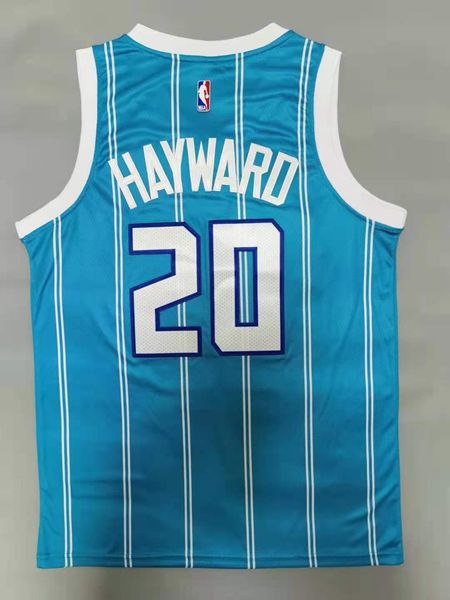 20/21 Charlotte Hornets Green #20 HAYWARD AJ Basketball Jersey (Stitched)