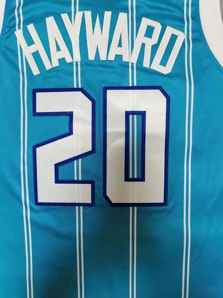 20/21 Charlotte Hornets Green #20 HAYWARD AJ Basketball Jersey (Stitched)