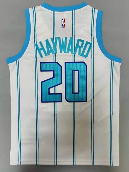 20/21 Charlotte Hornets White #20 HAYWARD AJ Basketball Jersey (Stitched)