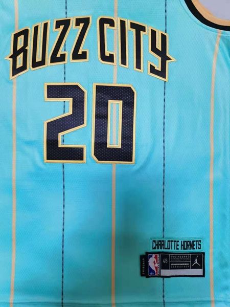 2020 Charlotte Hornets Green #20 HAYWARD AJ Basketball Jersey (Stitched)