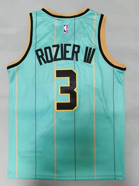 2020 Charlotte Hornets Green #3 ROZIER III AJ Basketball Jersey (Stitched)