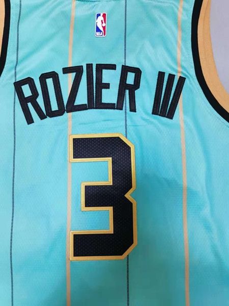 2020 Charlotte Hornets Green #3 ROZIER III AJ Basketball Jersey (Stitched)