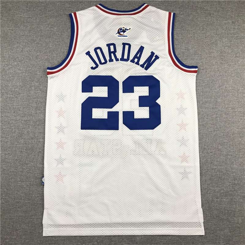 Chicago Bulls 2003 White #23 JORDAN ALL-STAR Classics Basketball Jersey (Stitched)