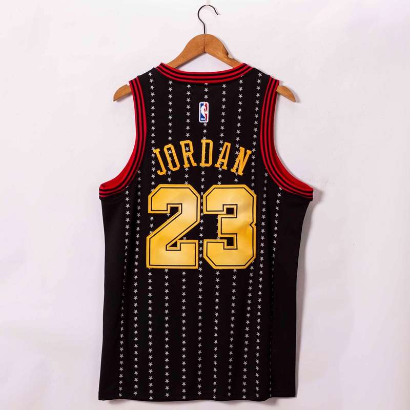 Chicago Bulls 20/21 Black #23 JORDAN AJ Basketball Jersey (Stitched)