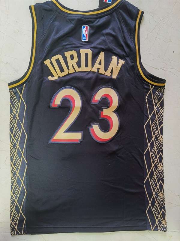 Chicago Bulls 20/21 Black #23 JORDAN City Basketball Jersey (Stitched)