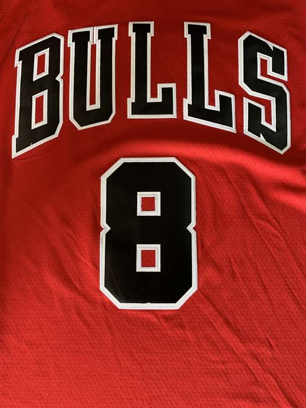 Chicago Bulls 20/21 Red #8 LAVINE Basketball Jersey (Stitched)