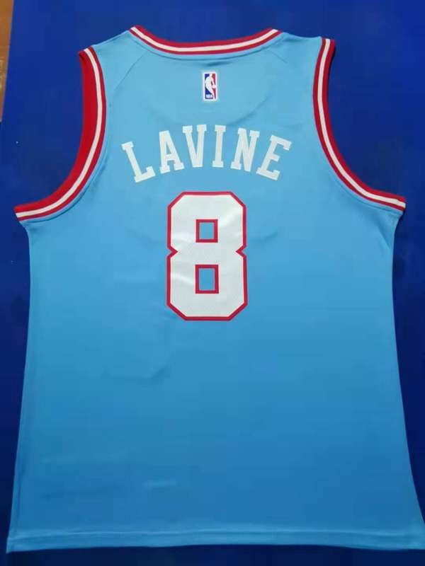 Chicago Bulls 2020 Blue #8 LAVINE City Basketball Jersey (Stitched)