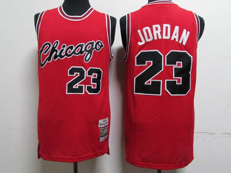 Chicago Bulls 1984/85 Red #23 JORDAN Classics Basketball Jersey (Stitched)